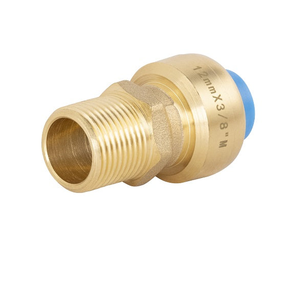 Raccord tout push male