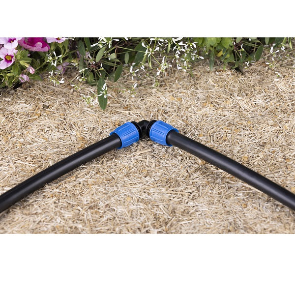 Coude à compression goutte à goutte installation