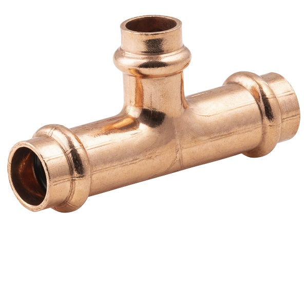 Raccord cuivre à sertir té réduit