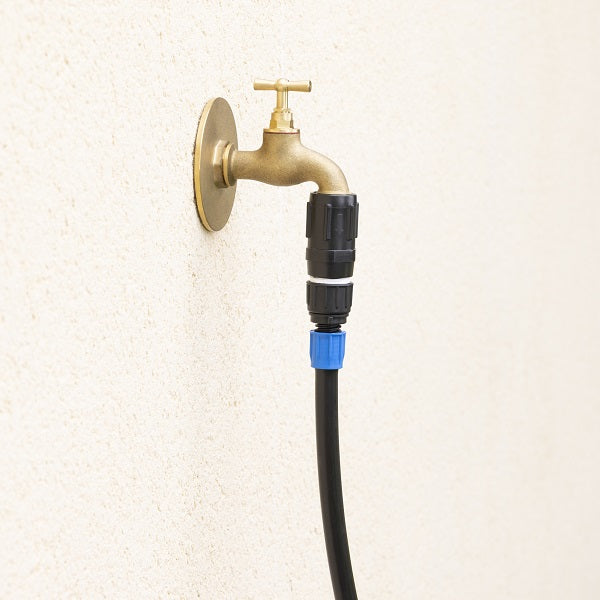 Raccord femelle à compression goutte à goutte installation