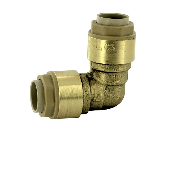 Raccord push-fit coude égal