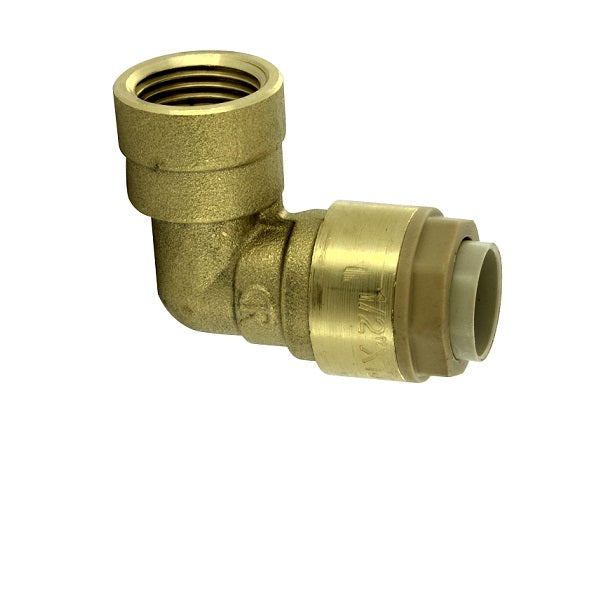 Raccord push-fit coude femelle Ø14 F15x21