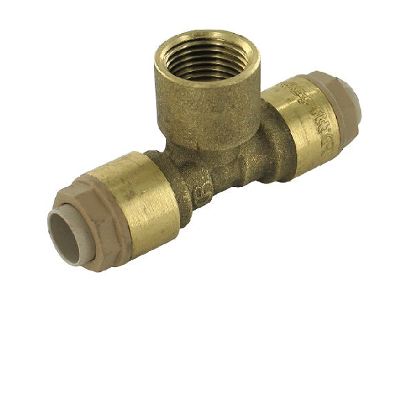 Raccord push-fit té femelle au centre