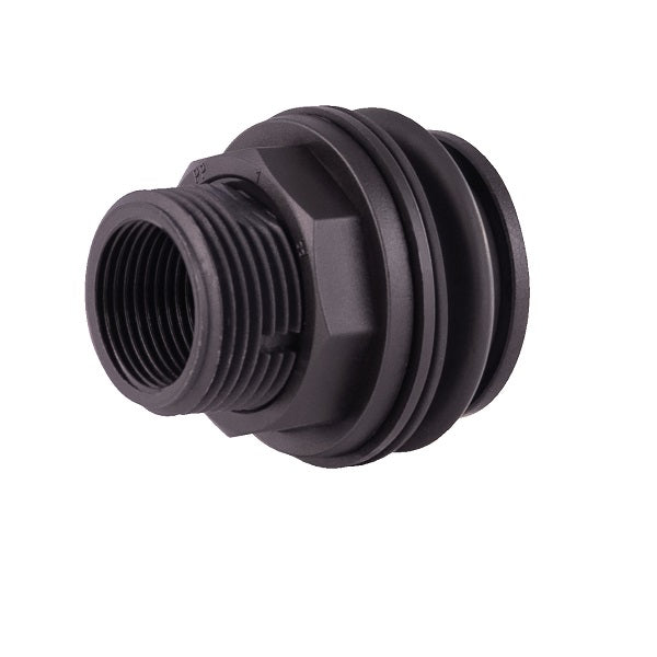 Raccord passe cuve montage par l'extérieur