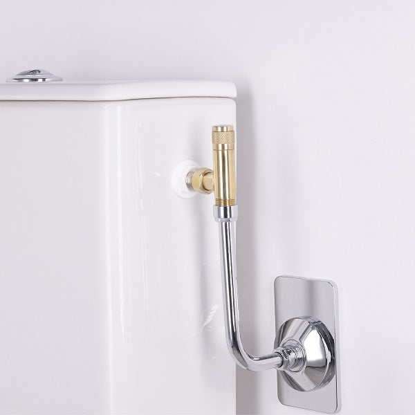 Robinet de WC Déco Laiton Brut