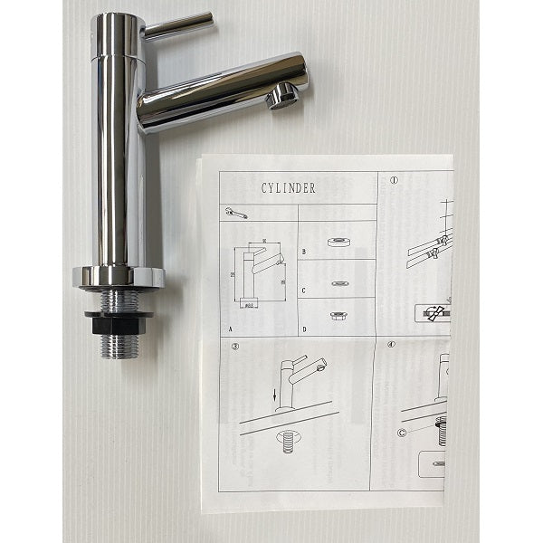 Robinet lave mains CYLINDER décomposition