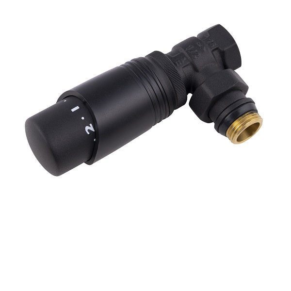 Robinet Thermostatique Noir de Radiateur