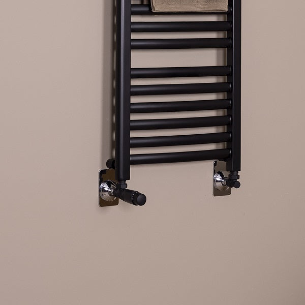 Kit Complet Chauffage Thermostatique Noir installé