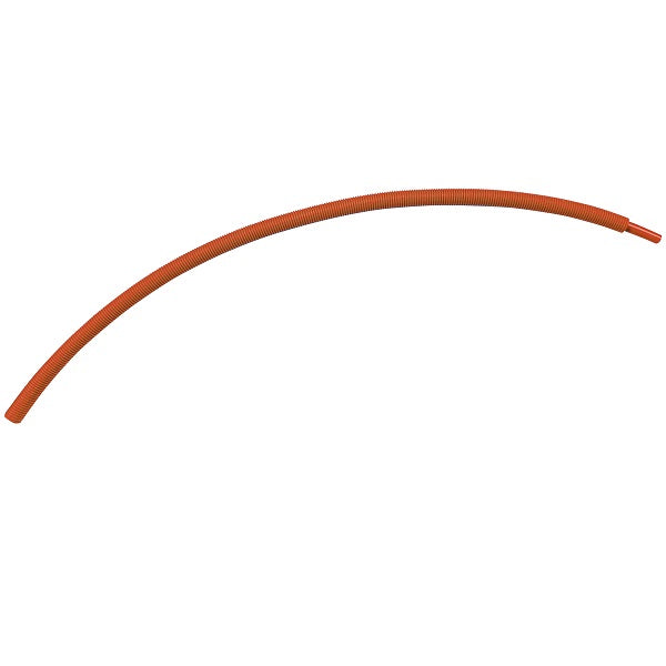 Tube PER gainé rouge - découpe au mètre