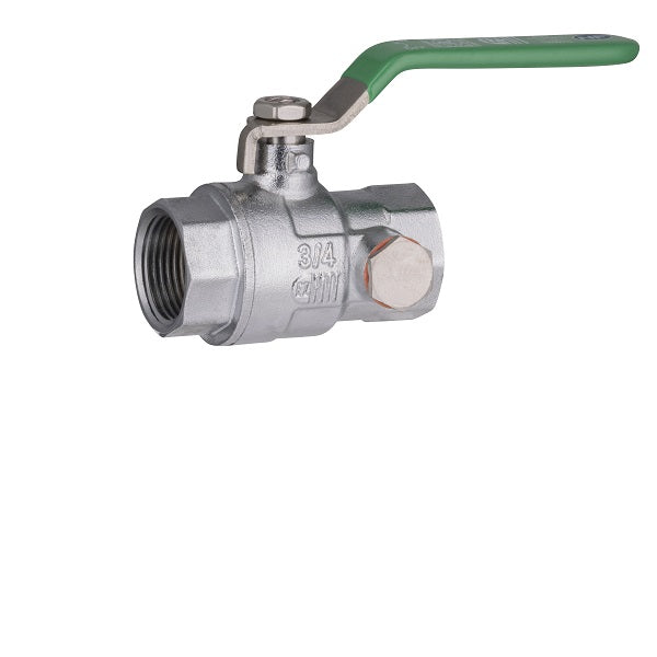 Vanne NF à Manette Plate Femelle - Femelle à Purge