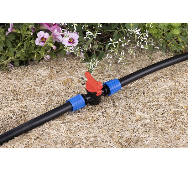 Vanne à compression goutte à goutte installation