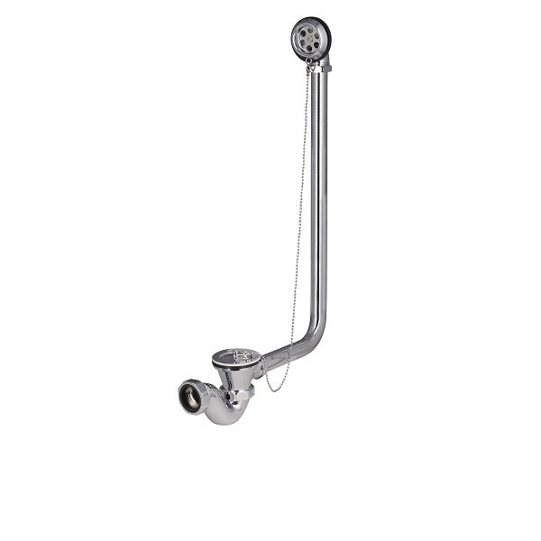 Vidage baignoire sur pieds