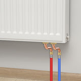 Kit raccordement de radiateur PER à sertir