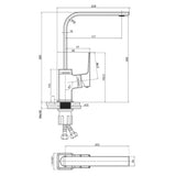 Mitigeur évier cuisine