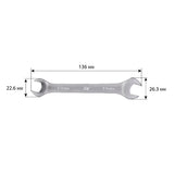 Clé plate double 12x13 mm