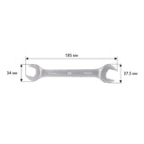 Clé plate double 18x19 mm