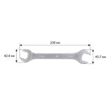 Clé plate double 22x23 mm