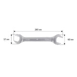 Clé plate double 30x32 mm