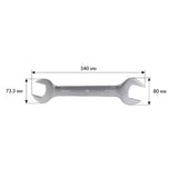 Clé plate double 38x42 mm