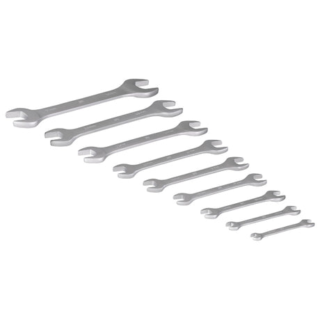 Jeu de 9 clés plates 10 à 29 mm
