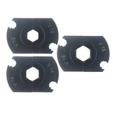 Pince à sertir manuelle tête rotative + inserts profil V Ø12-14-16