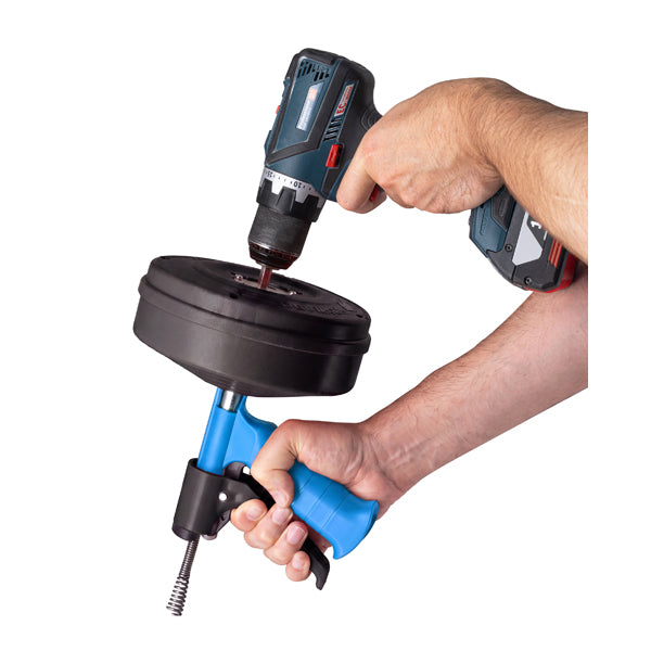 Déboucheur à tambour manuel ou sur perceuse