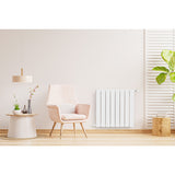 Radiateur horizontal blanc NYTIA