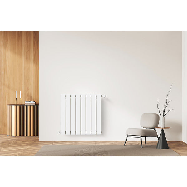 Radiateur horizontal blanc NYTIA