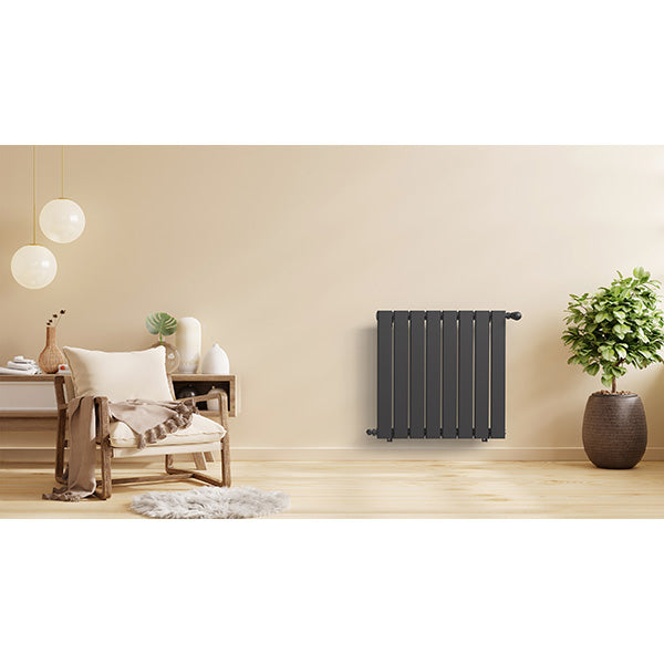 Radiateur horizontal anthracite NYTIA