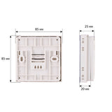 Thermostat digital sans fil pour plancher chauffant / rafraichissant