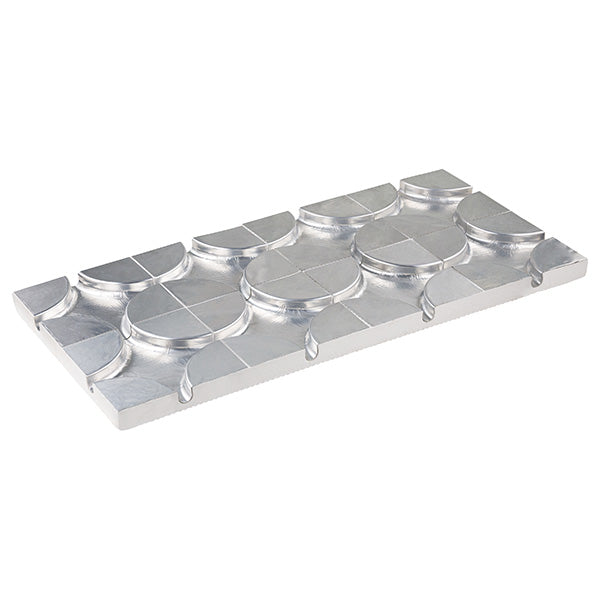 Dalles de raccordement plancher chauffant sec (x5)