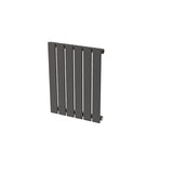 Radiateur horizontal anthracite NYTIA