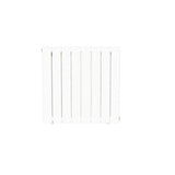 Radiateur horizontal double blanc NYTIA