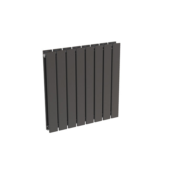 Radiateur horizontal double anthracite NYTIA