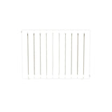 Radiateur horizontal double blanc NYTIA