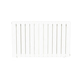 Radiateur horizontal double blanc NYTIA