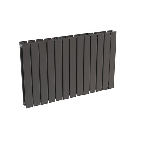 Radiateur horizontal double anthracite NYTIA