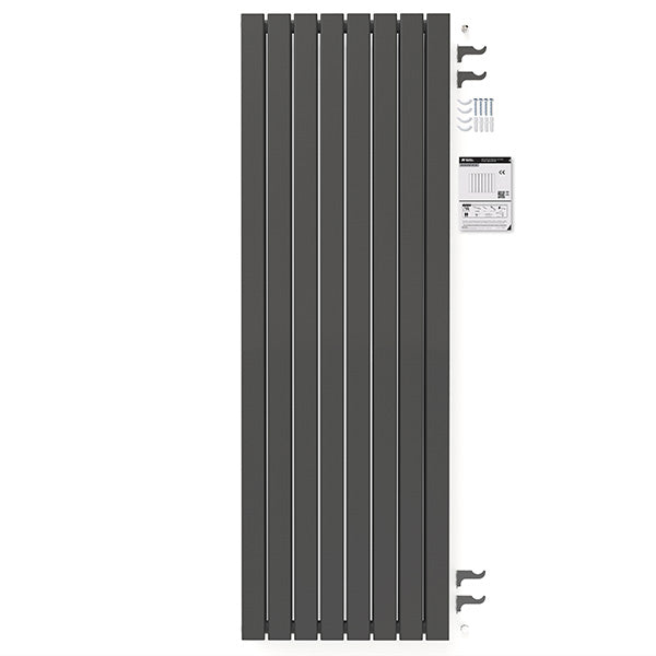 Radiateur vertical anthracite NYTIA