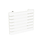 Radiateur horizontal blanc LEMINA