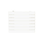 Radiateur horizontal blanc LEMINA