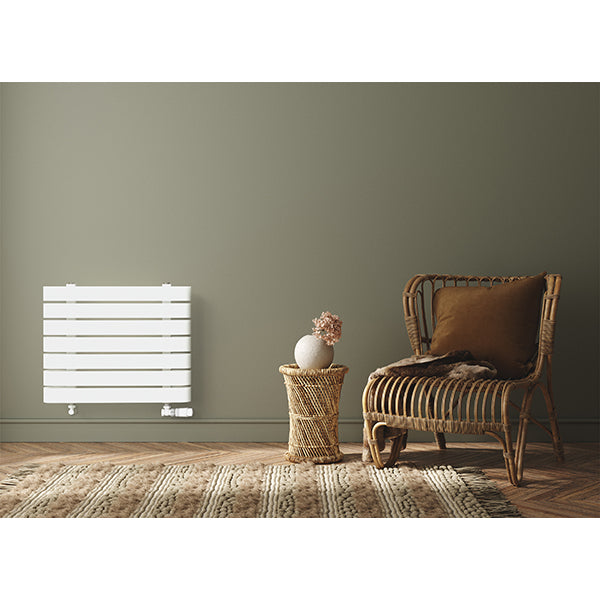 Radiateur horizontal blanc LEMINA