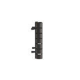 Radiateur horizontal anthracite LEMINA