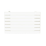 Radiateur horizontal blanc LEMINA