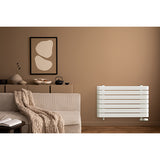 Radiateur horizontal blanc LEMINA