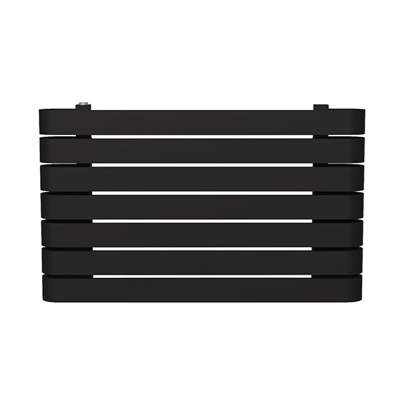 Radiateur horizontal noir LEMINA