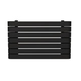 Radiateur horizontal noir LEMINA