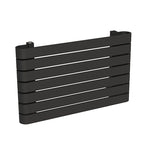 Radiateur horizontal noir LEMINA