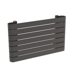 Radiateur horizontal anthracite LEMINA
