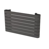 Radiateur horizontal anthracite LEMINA