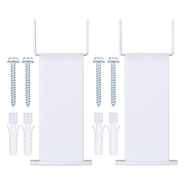 Pieds de radiateur blanc NYTIA (x2)